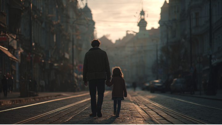 My daughter asked me why we moved to Prague. I gave her the adult answer. She wanted the real one.