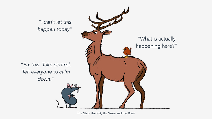 The walk to school is silent. My wife and I are side by side but miles apart. The kids sense it. They always sense it.